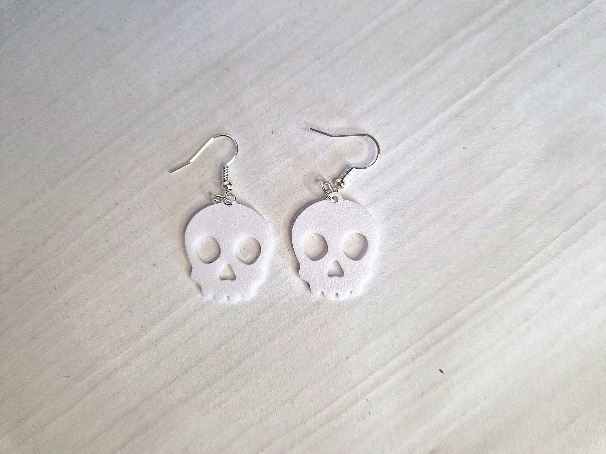 Kolczyki Czaszki - Biżuteria druk 3D - zdjęcie 1