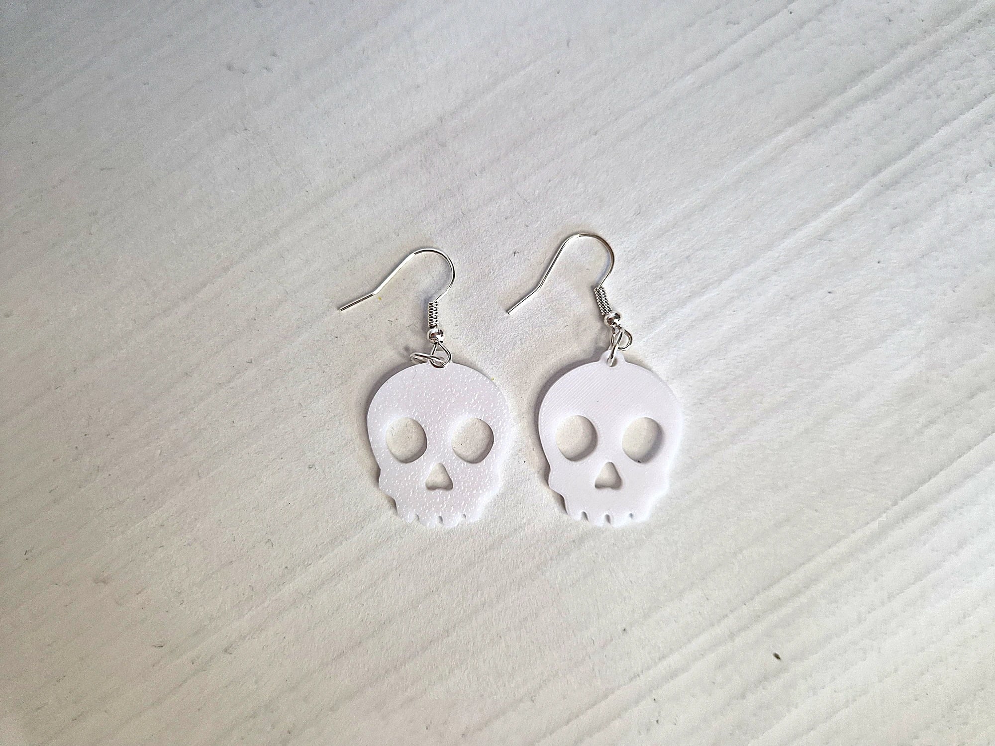 Kolczyki Czaszki - Biżuteria druk 3D - zdjęcie 2