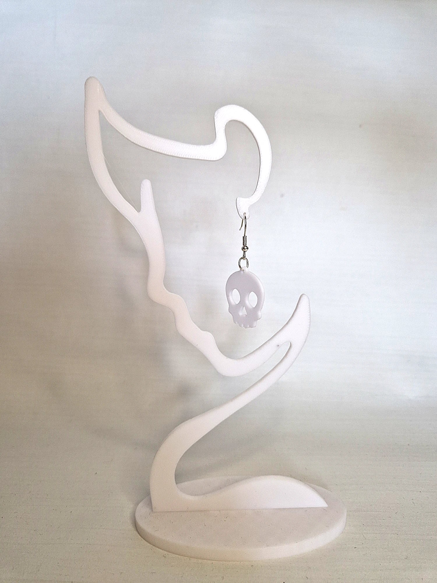 Kolczyki Czaszki - Biżuteria druk 3D - zdjęcie 3