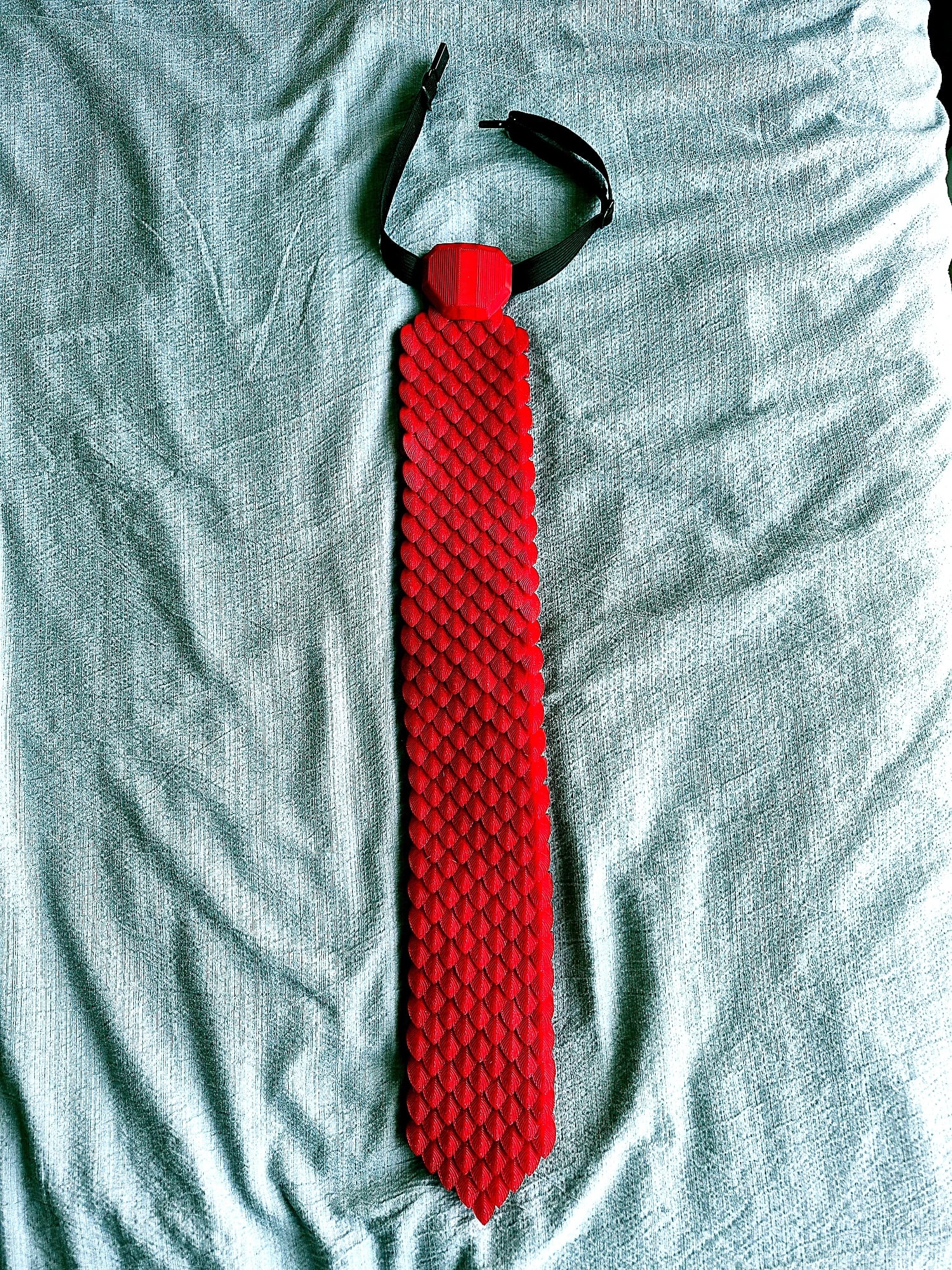 Flexi Krawat Łuski - Akcesorium Druk 3D - zdjęcie 4