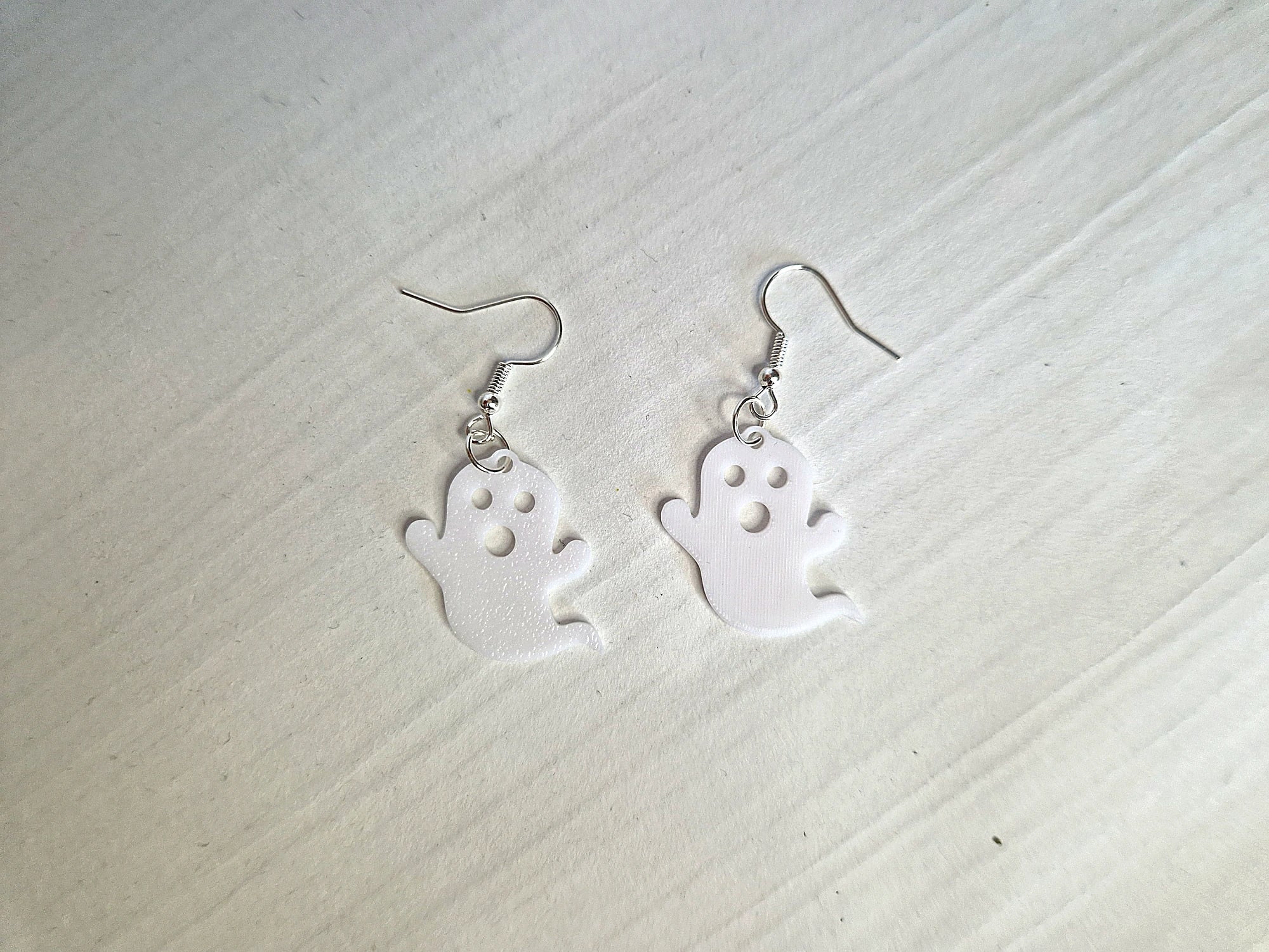 Kolczyki Duszek - Biżuteria druk 3D - zdjęcie 2