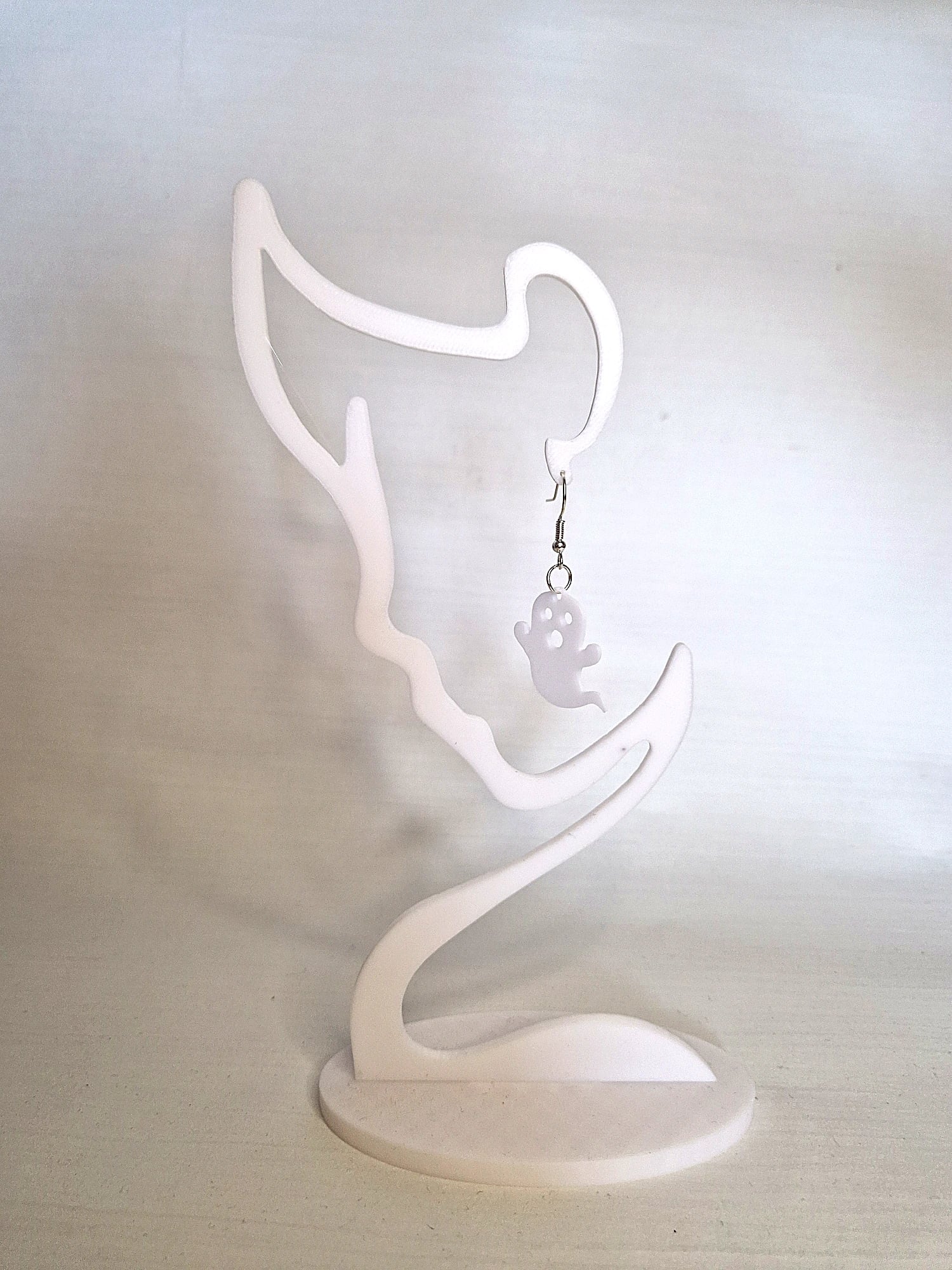 Kolczyki Duszek - Biżuteria druk 3D - zdjęcie 3