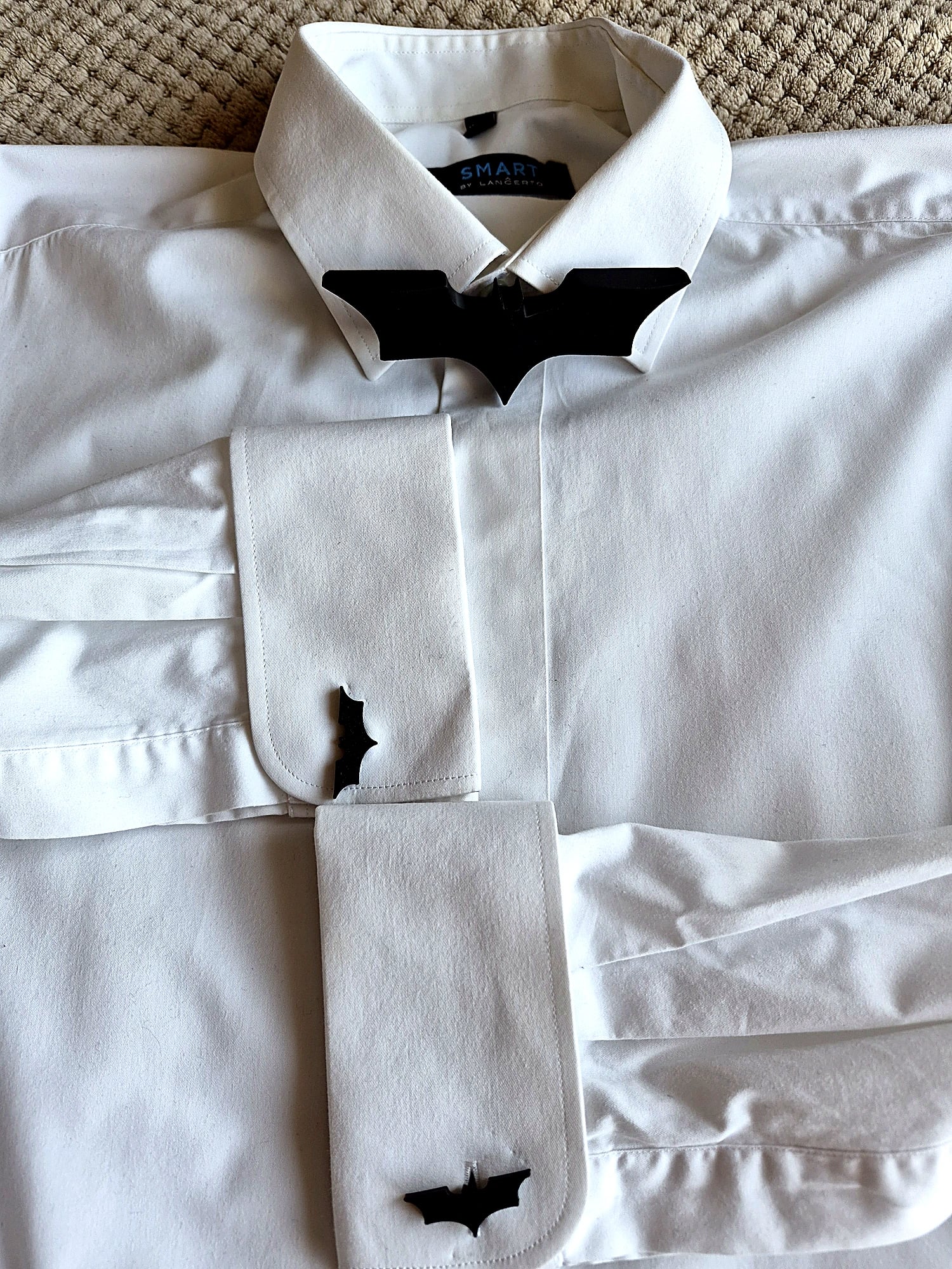 Mucha i spinki Batman – zestaw druk 3D - zdjęcie 2