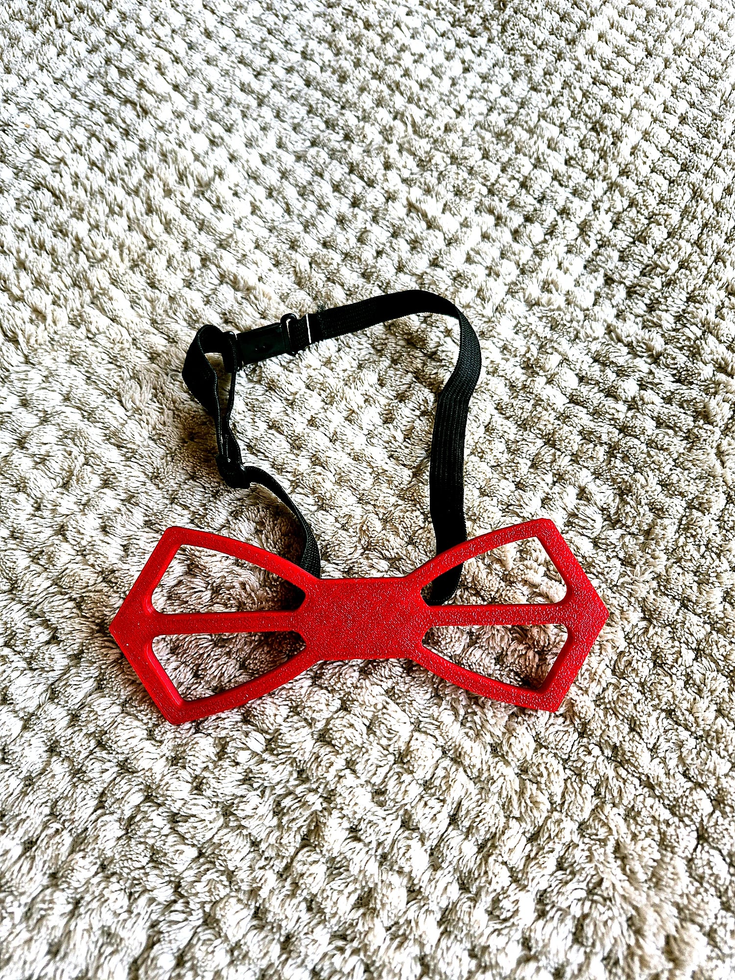 Mucha duża geometryczna – mucha na opaskę 3D - zdjęcie 3