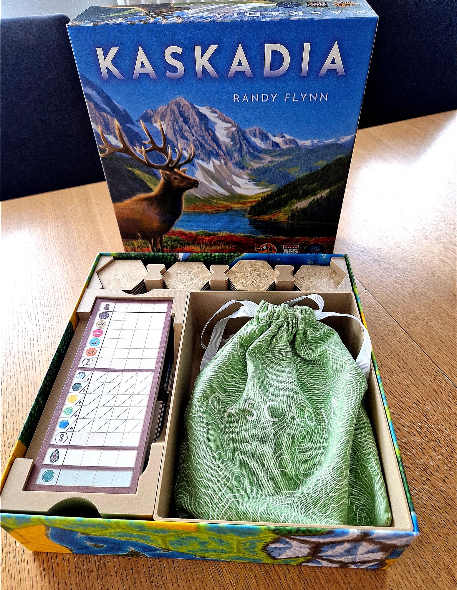 Insert do gry planszowej Kaskadia - zdjęcie 1