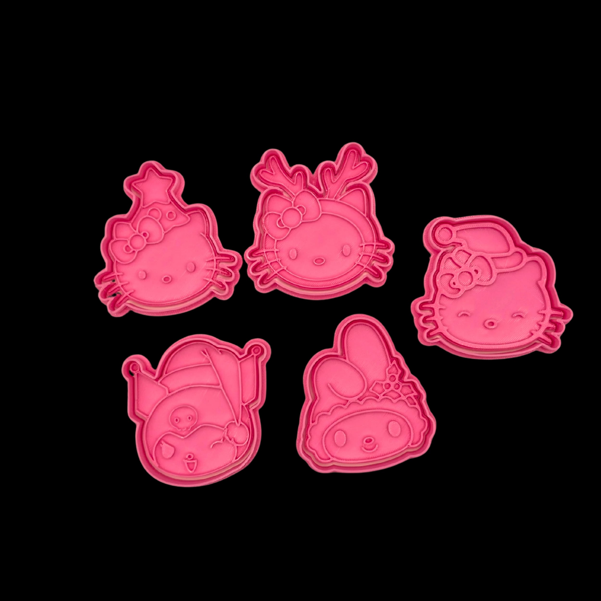 Foremki do Pierników Świąteczne Hello Kitty - zdjęcie 1