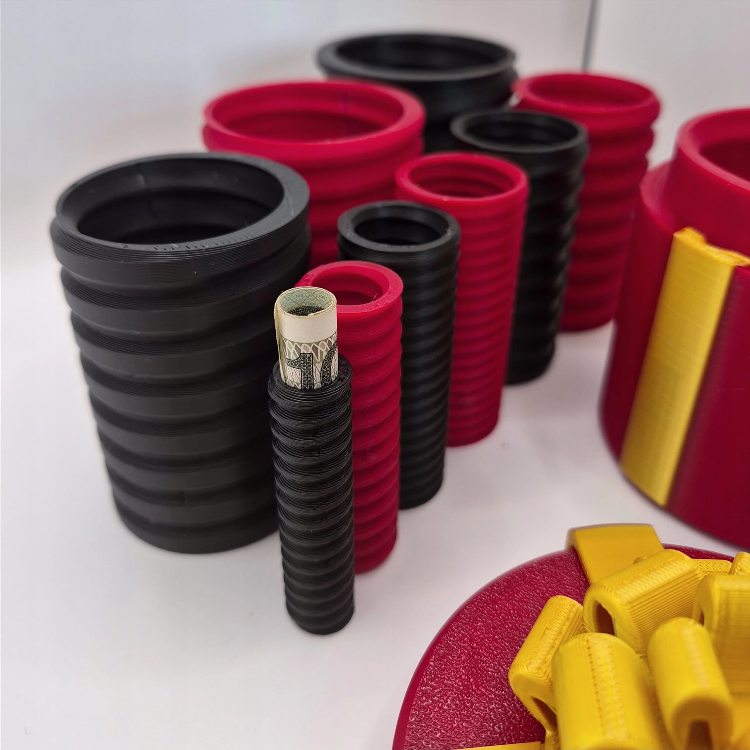 Skręcane pudełko na pieniądze prezent łamigłówka - zdjęcie 3