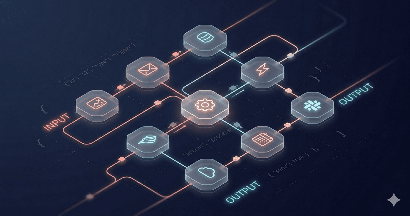 Automatyzacja n8n open source — logo i interfejs platformy do budowy workflow