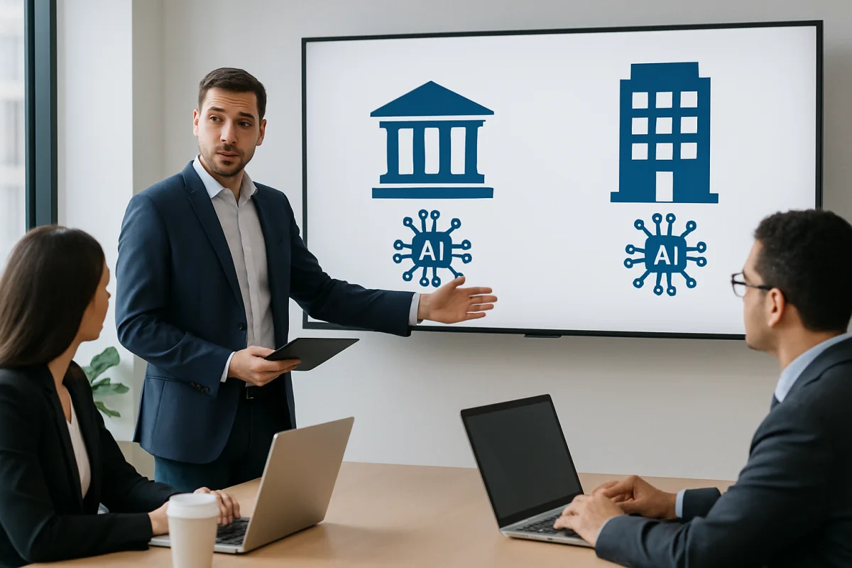 AI w sektorze publicznym vs prywatnym