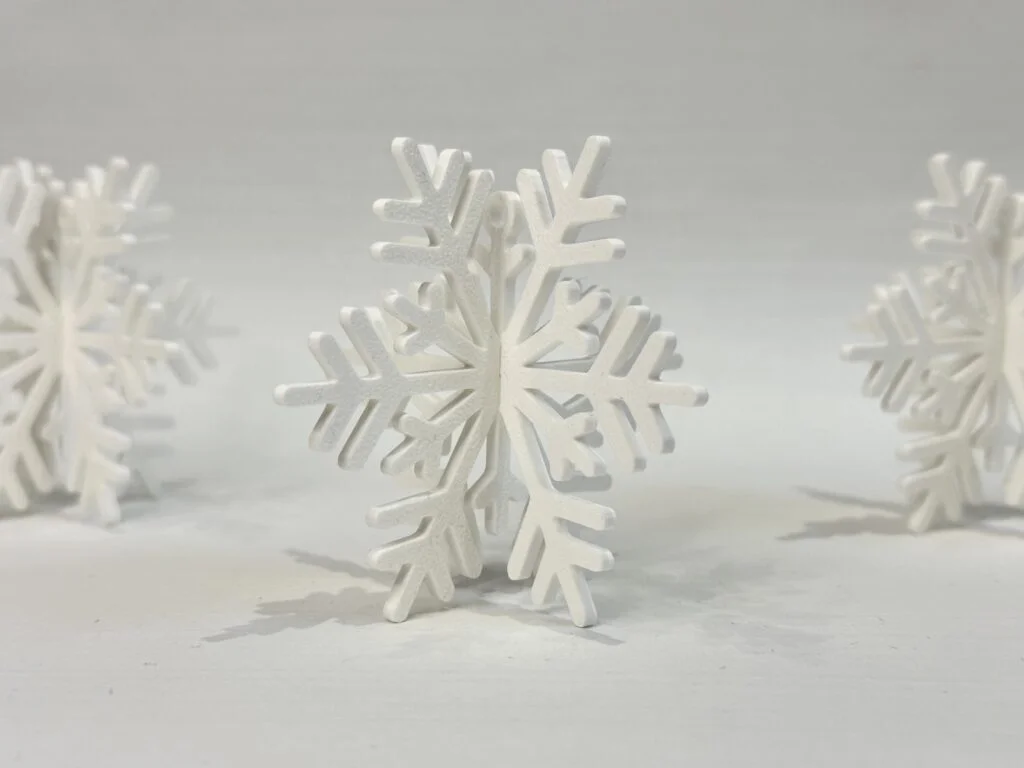 Bombka Śnieżynka – druk 3D PLA