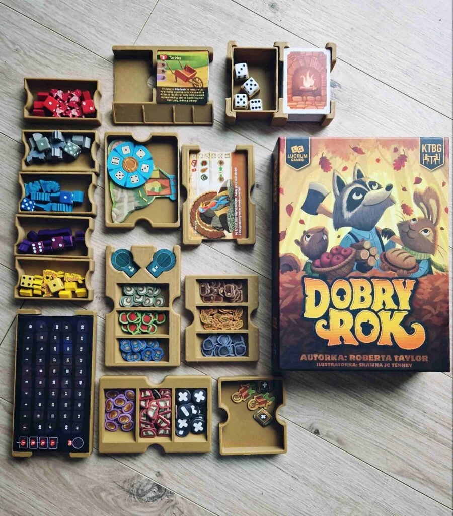 Insert do gry Dobry Rok – druk 3D