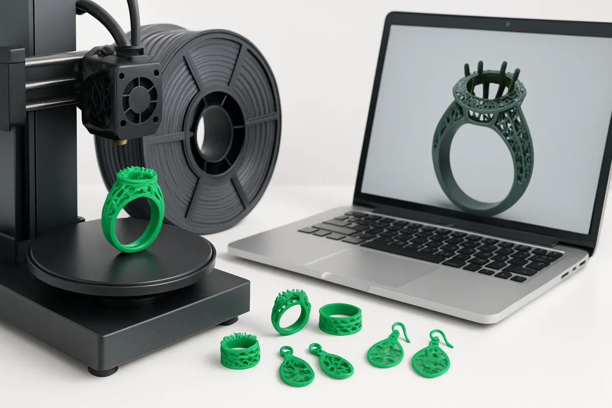 Materiały FDM do Druku Biżuterii