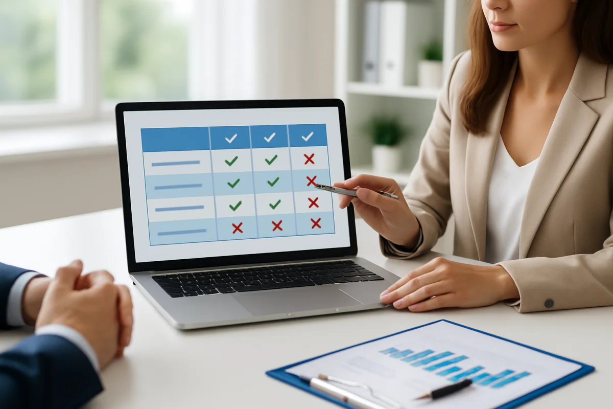 Porównawcza Tabela Danych