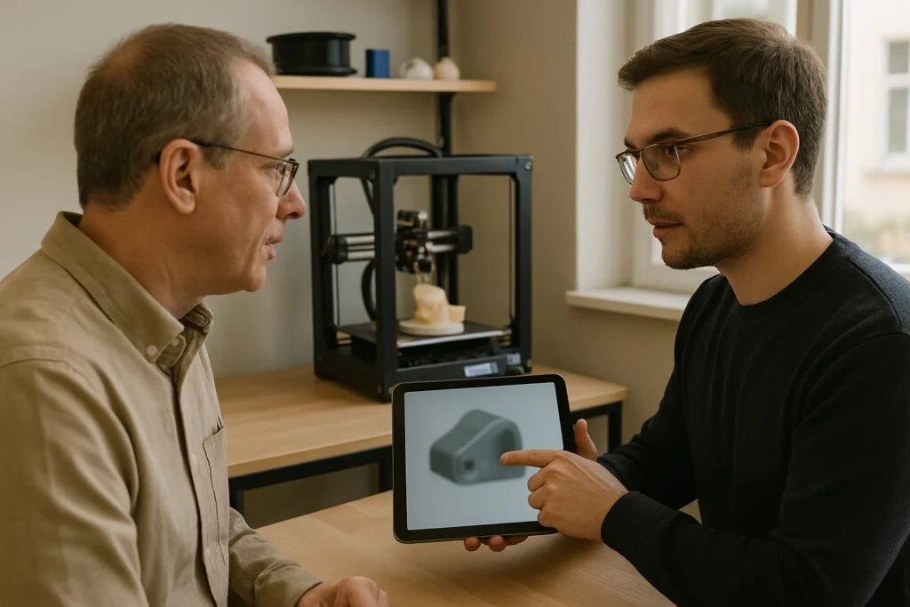 Wybór materiału i parametrów druku 3D