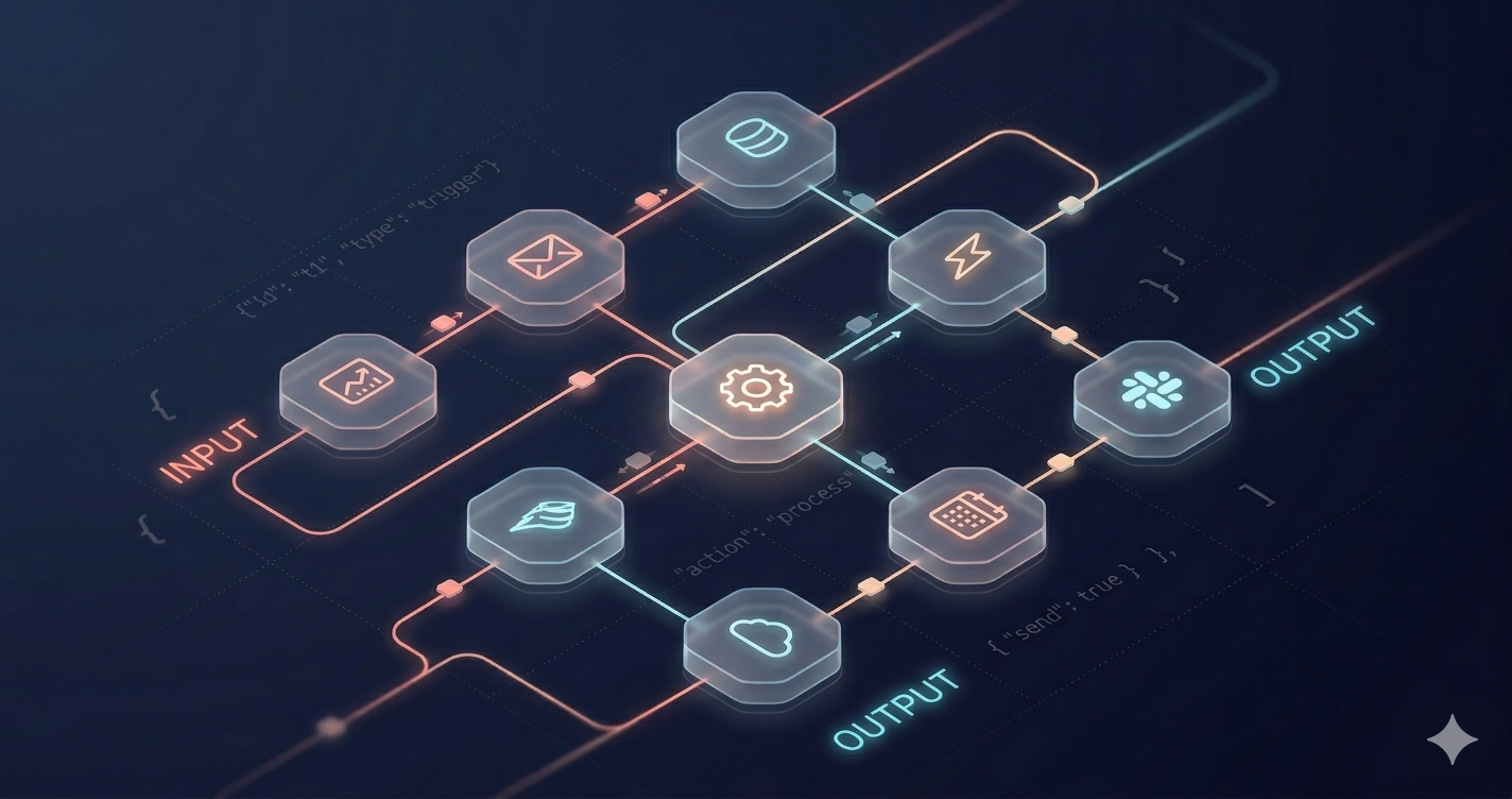Automatyzacja n8n open source — logo i interfejs platformy do budowy workflow
